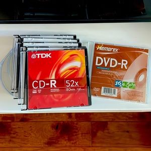 *NEW* Blank CD-Rs & DVD-R